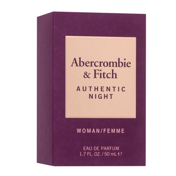 Abercrombie & Fitch Authentic Night Woman parfumirana voda za ženske 50 ml