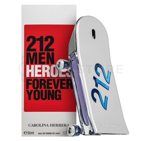 Carolina Herrera Men Heroes Forever Young Eau de Toilette férfiaknak 50 ml