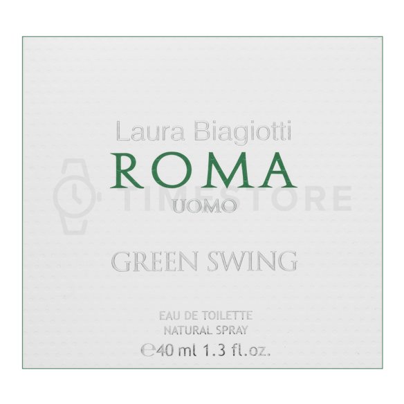 Laura Biagiotti Roma Uomo Green Swing woda toaletowa dla mężczyzn 40 ml