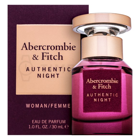 Abercrombie & Fitch Authentic Night Woman Eau de Parfum femei 30 ml