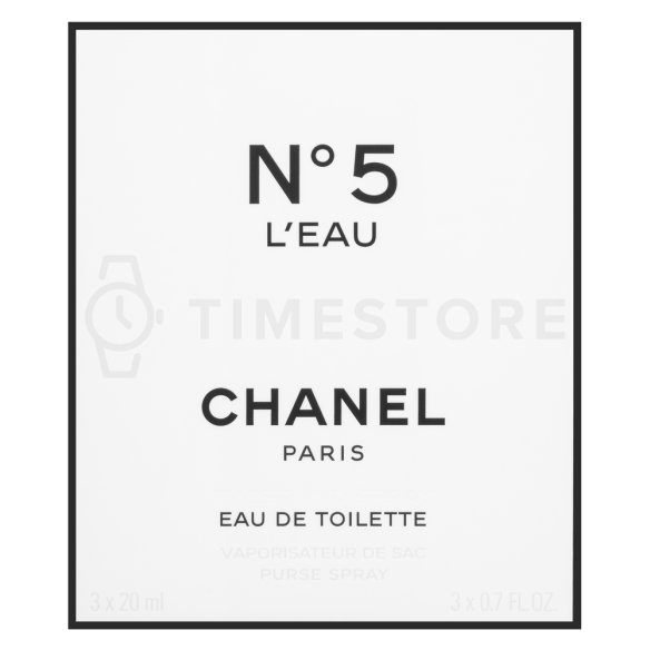 Chanel No.5 L'Eau - Refillable toaletná voda pre ženy 3 x 20 ml