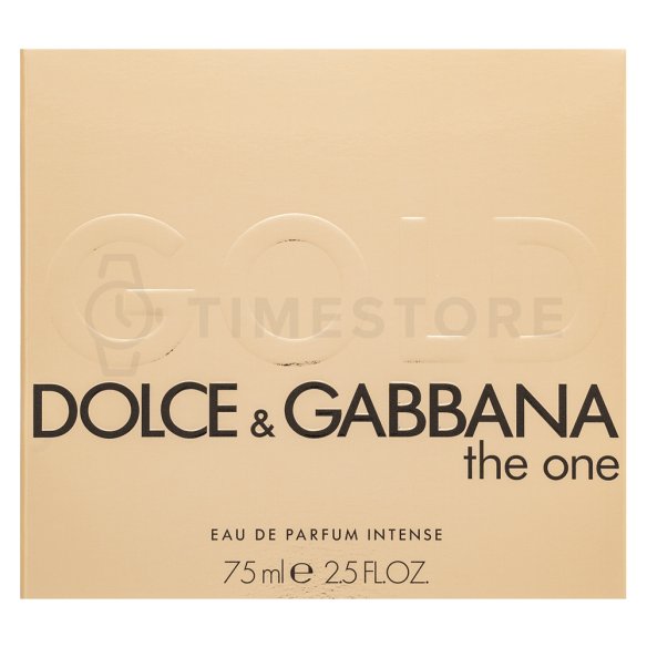 Dolce & Gabbana The One Gold Intense woda perfumowana dla kobiet 75 ml