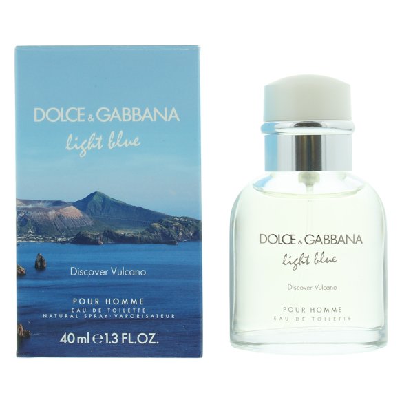 Dolce & Gabbana Light Blue Discover Vulcano toaletná voda pre mužov 40 ml