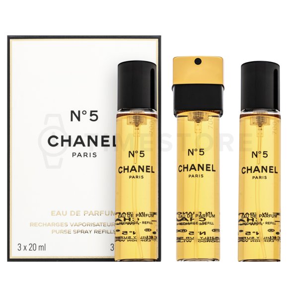 Chanel No.5 - Refill Eau de Parfum nőknek 3 x 20 ml