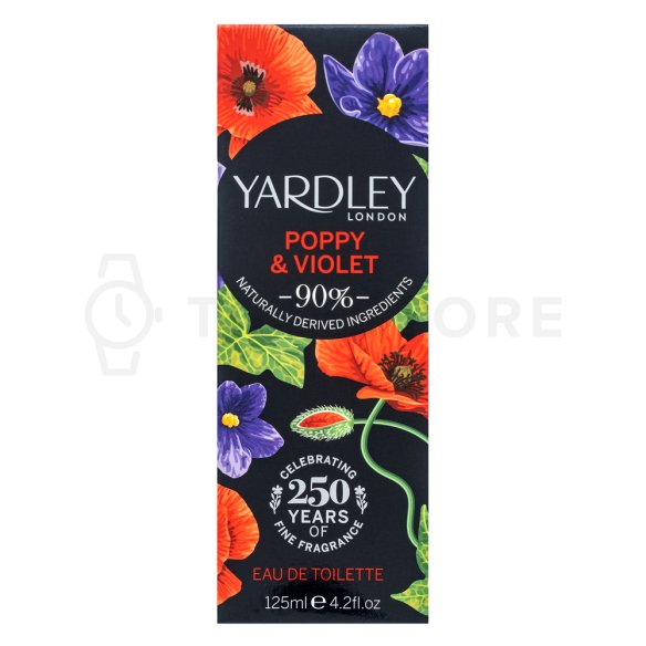 Yardley Poppy and Violet toaletná voda pre ženy 125 ml