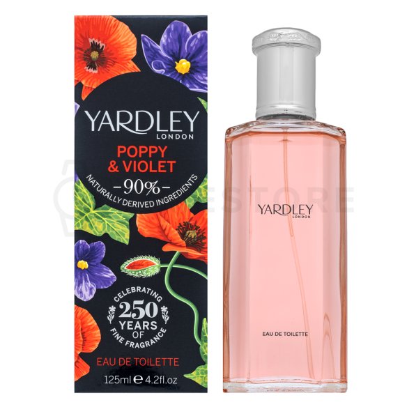 Yardley Poppy and Violet toaletná voda pre ženy 125 ml