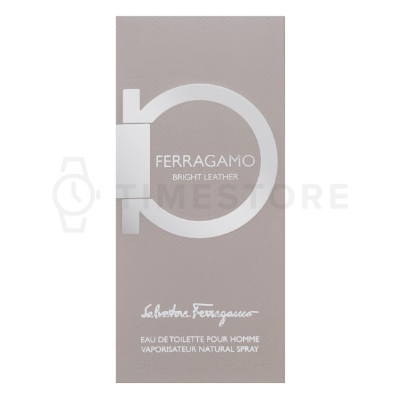 Salvatore Ferragamo Ferragamo Bright Leather Eau de Toilette bărbați 50 ml