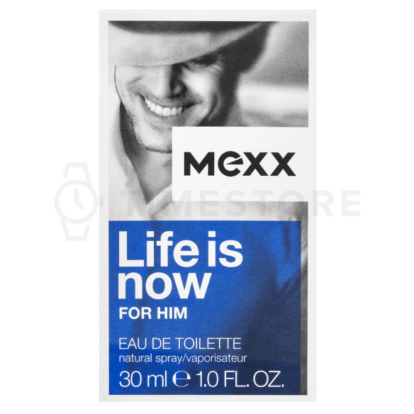 Mexx Life Is Now Eau de Toilette férfiaknak 30 ml