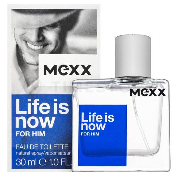 Mexx Life Is Now Eau de Toilette férfiaknak 30 ml