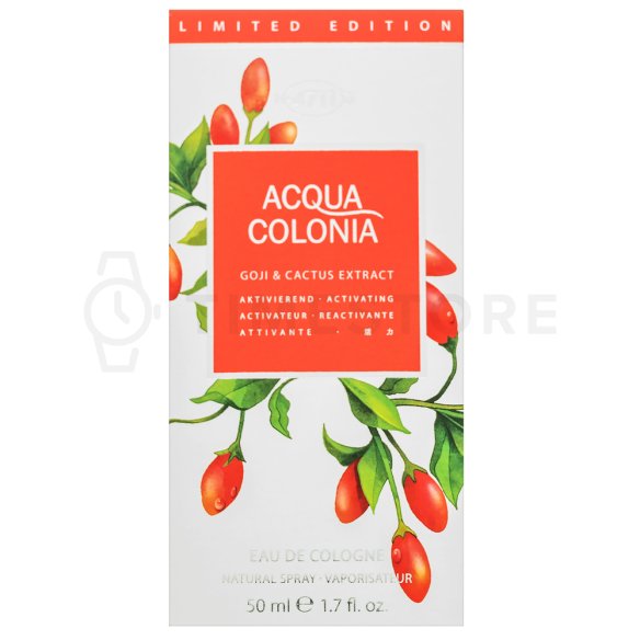 4711 Acqua Colonia Goji & Cactus kolínska voda unisex 50 ml