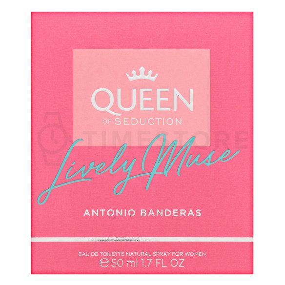 Antonio Banderas Queen Of Seduction Lively Muse Eau de Toilette nőknek 50 ml