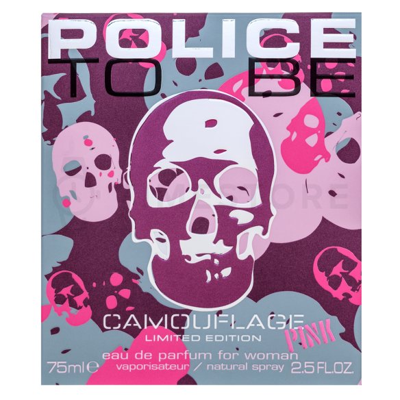 Police To Be Camouflage Pink Eau de Parfum nőknek 75 ml