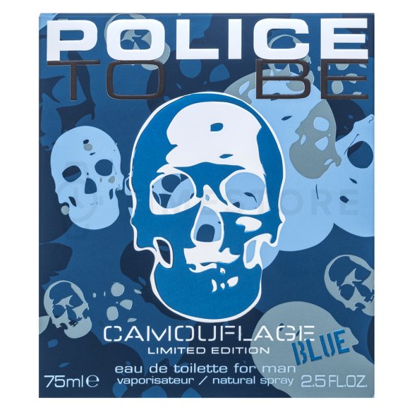 Police To Be Camouflage Blue toaletní voda pro muže 75 ml