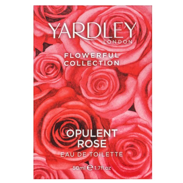 Yardley Opulent Rose toaletní voda pro ženy 50 ml