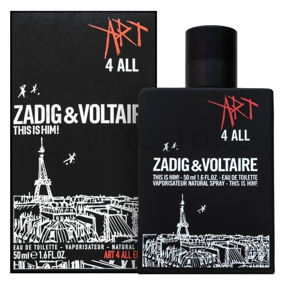 Zadig & Voltaire This is Him! Art 4 All Edition toaletná voda pre mužov 50 ml