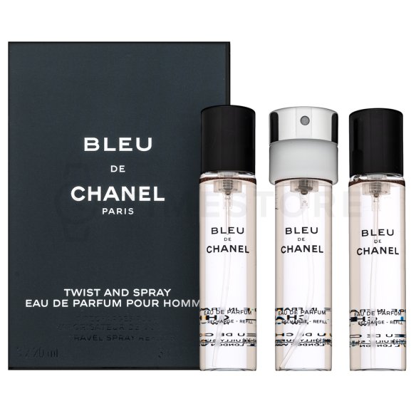 Chanel Bleu de Chanel - Refill parfumirana voda za moške 3 x 20 ml
