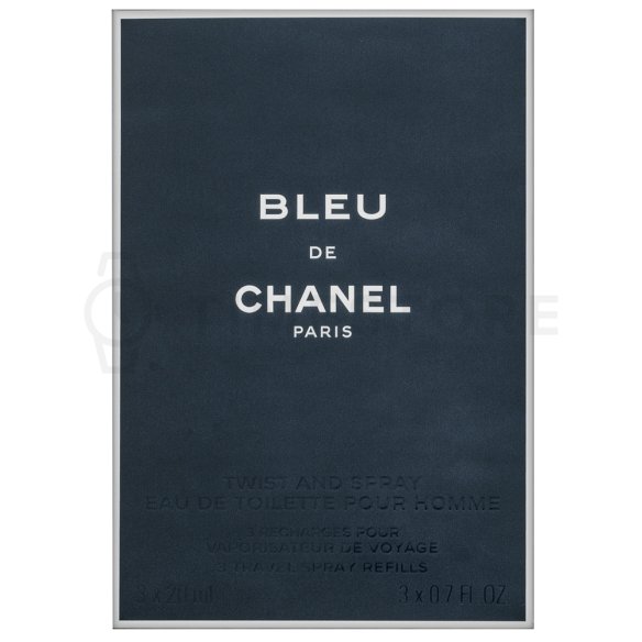 Chanel Bleu de Chanel - Refill woda toaletowa dla mężczyzn 3 x 20 ml