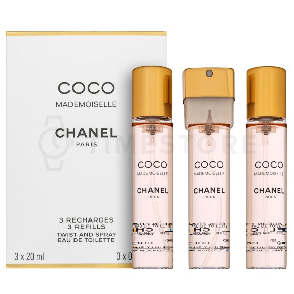 Chanel Coco Mademoiselle - Refill Eau de Toilette femei 3 x 20 ml