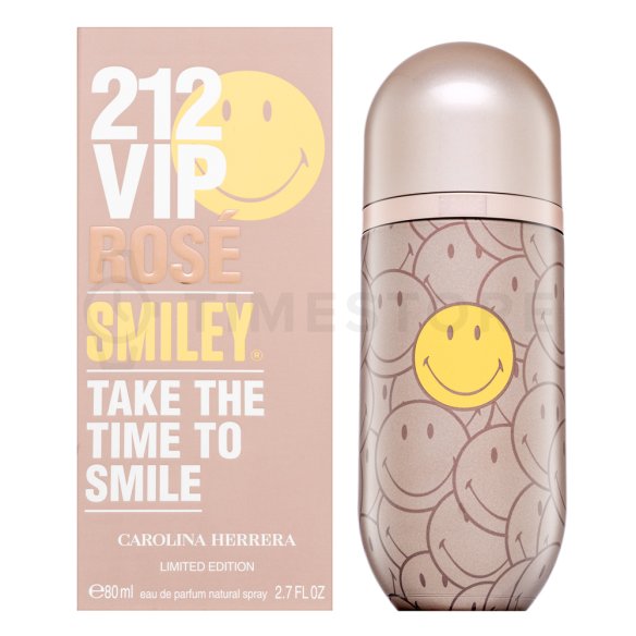 Carolina Herrera 212 VIP Rosé Smiley Limited Edition parfémovaná voda pre ženy 80 ml