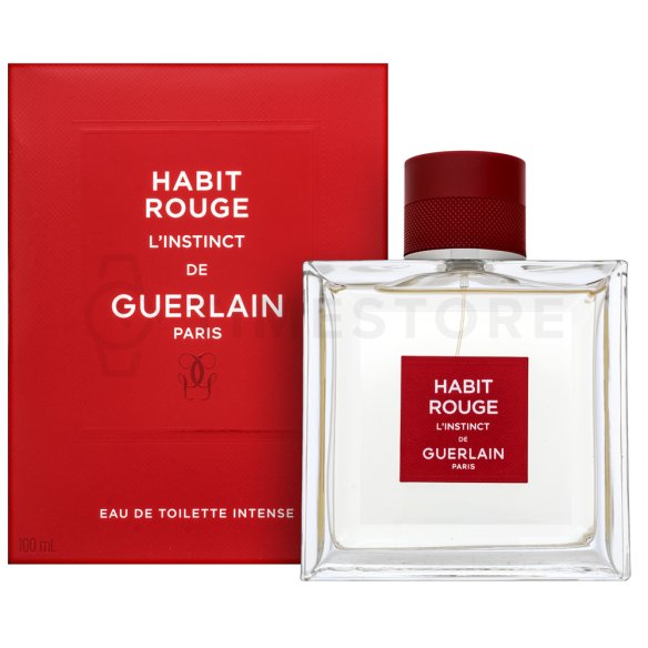 Guerlain Habit Rouge L'Instinct woda toaletowa dla mężczyzn 100 ml