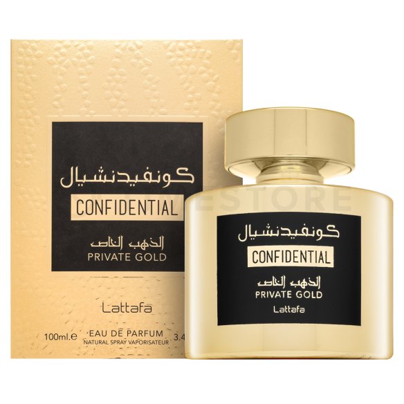 Lattafa Confidential Private Gold Eau de Parfum unisex 100 ml