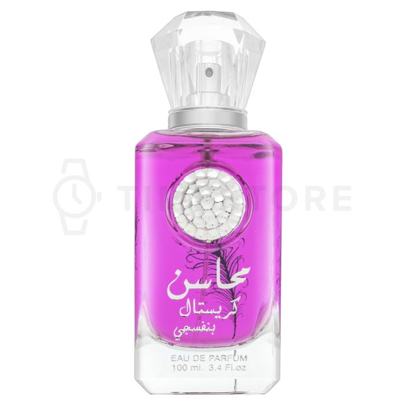 Lattafa Mahasin Crystal Violet Eau de Parfum da donna 100 ml