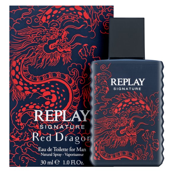 Replay Signature Red Dragon Eau de Toilette férfiaknak 30 ml