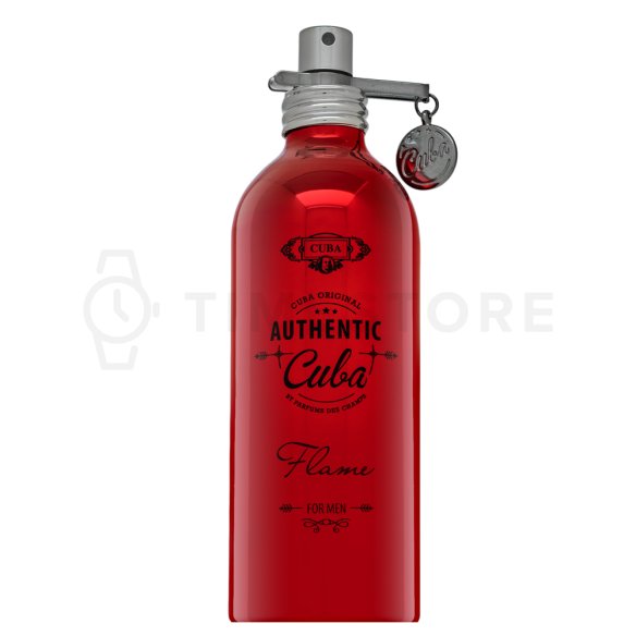 Cuba Authentic Flame Eau de Toilette férfiaknak 100 ml