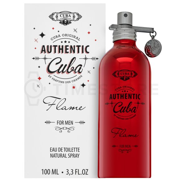 Cuba Authentic Flame toaletní voda pro muže 100 ml