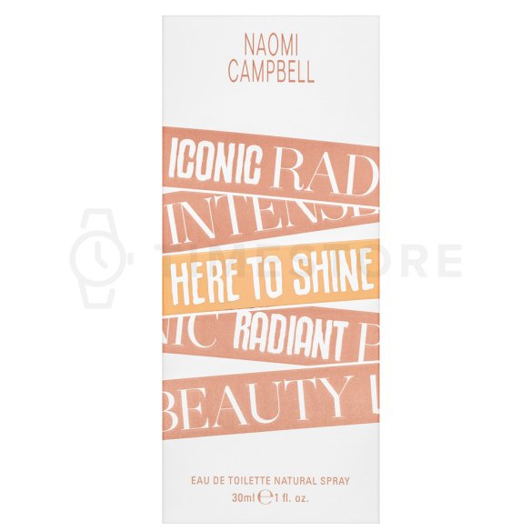 Naomi Campbell Here To Shine Eau de Toilette femei 30 ml