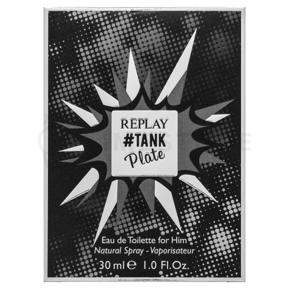 Replay Tank Plate For Him Eau de Toilette da uomo 30 ml