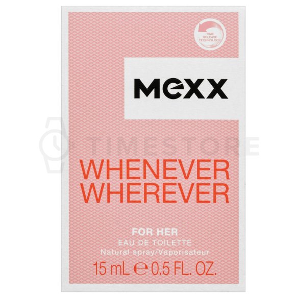 Mexx Whenever Wherever Toaletna voda za ženske 15 ml