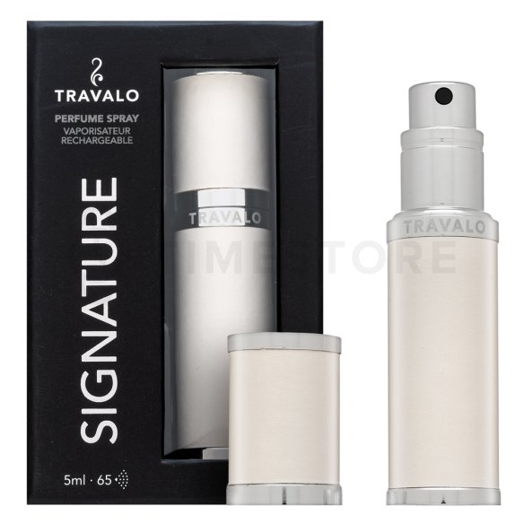 Travalo Signature plniteľný rozprašovač unisex White 5 ml