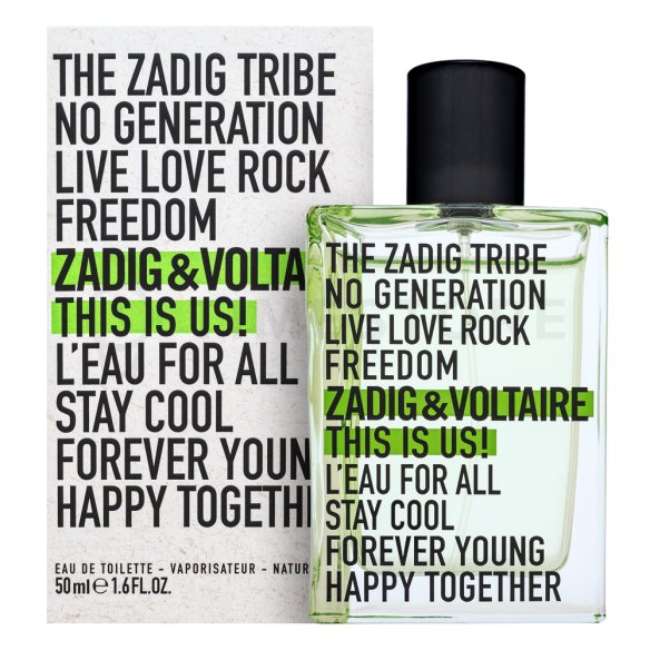 Zadig & Voltaire This is Us! L'Eau woda toaletowa unisex 50 ml