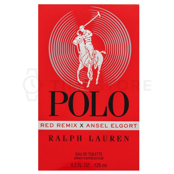 Ralph Lauren Polo Red Remix X Ansel Elgort Eau de Toilette para hombre 125 ml