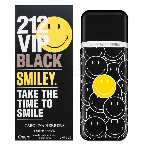 Carolina Herrera 212 VIP Black Smiley Limited Edition parfémovaná voda pro muže 100 ml