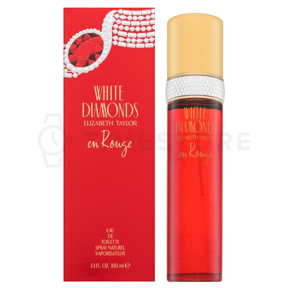 Elizabeth Taylor White Diamonds En Rouge Eau de Toilette da donna 100 ml