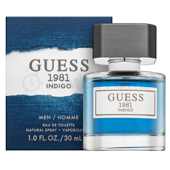 Guess 1981 Indigo For Men Eau de Toilette férfiaknak 30 ml