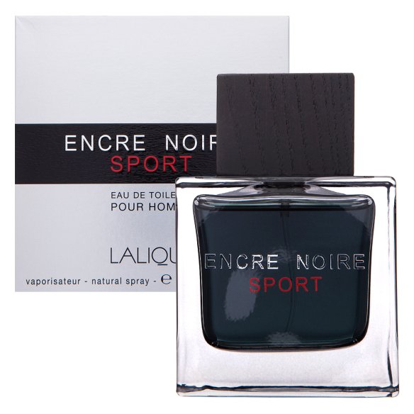 Lalique Encre Noire Sport Eau de Toilette férfiaknak 100 ml