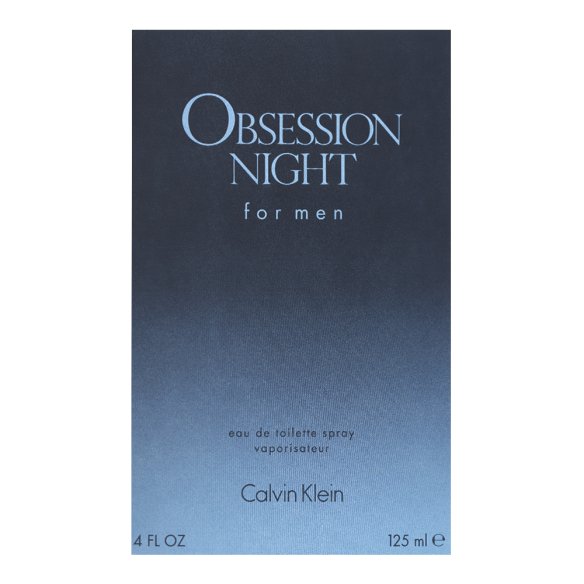 Calvin Klein Obsession Night for Men Eau de Toilette para hombre 125 ml