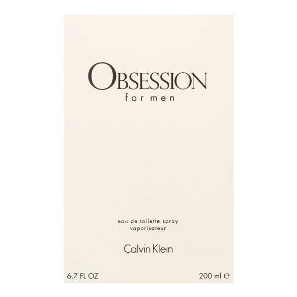 Calvin Klein Obsession for Men Eau de Toilette para hombre 200 ml