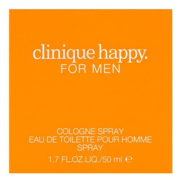 Clinique Happy for Men Eau de Cologne férfiaknak 50 ml