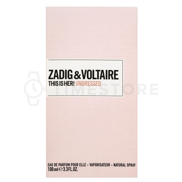 Zadig & Voltaire This Is Her! Undressed parfemska voda za žene 100 ml