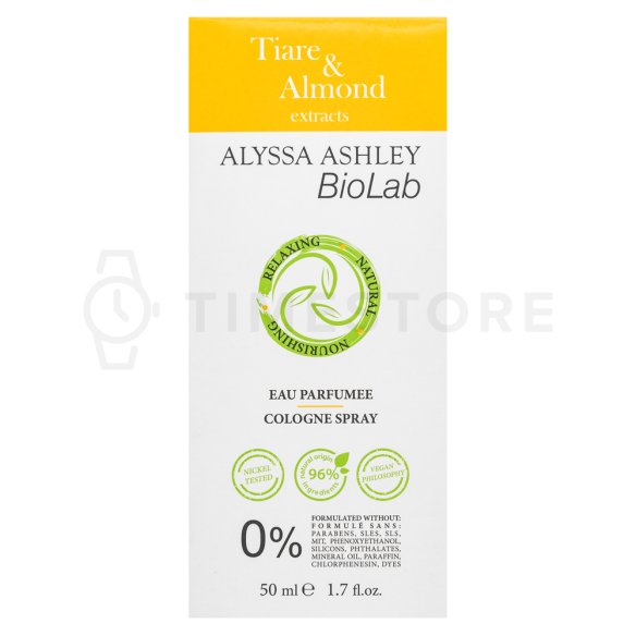 Alyssa Ashley Biolab Tiare & Almond Eau de Parfum unisex 50 ml