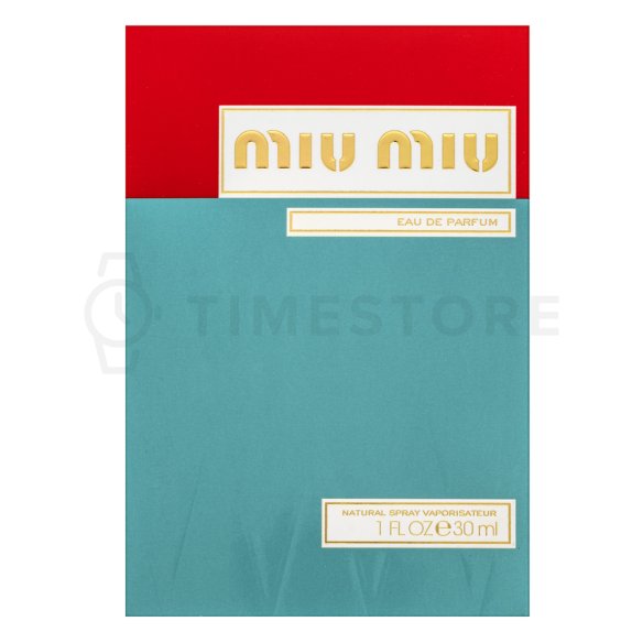 Miu Miu Miu Miu Eau de Parfum para mujer 30 ml