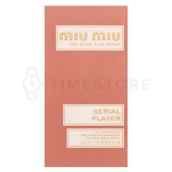 Miu Miu Serial Player Eau de Toilette da donna 50 ml