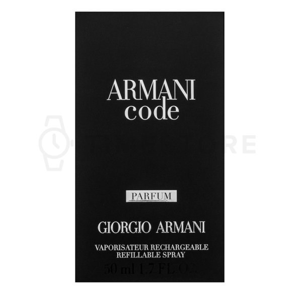 Armani (Giorgio Armani) Code - Refillable čistý parfém pro muže 50 ml