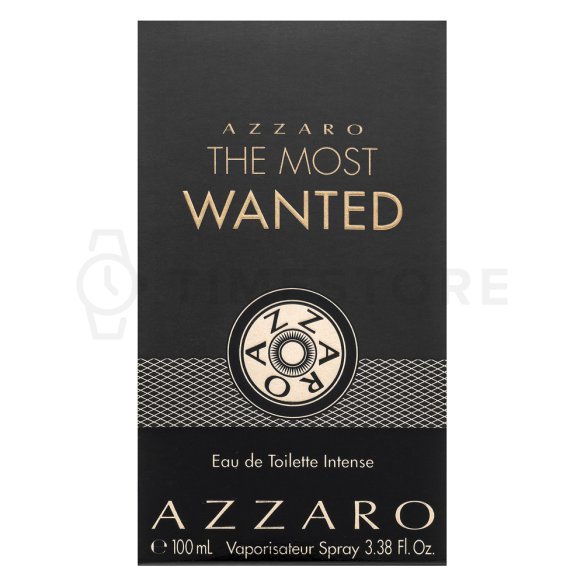 Azzaro The Most Wanted Intense Eau de Toilette férfiaknak 100 ml