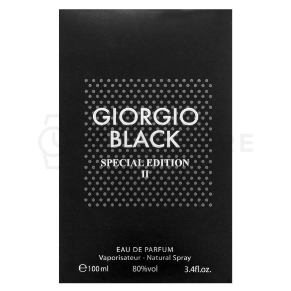 Giorgio Black Special Edition II parfémovaná voda pro muže 100 ml