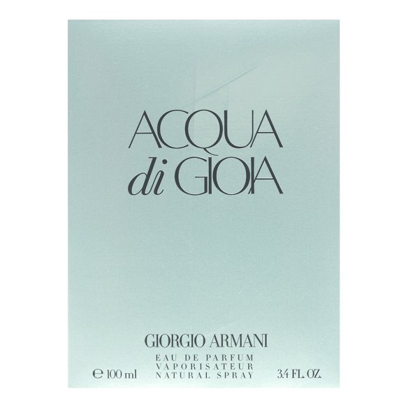 Armani (Giorgio Armani) Acqua di Gioia Eau de Parfum nőknek 100 ml